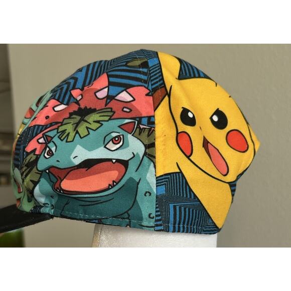 Pokemon Hat 2016 Wrap Around Graphics Snapback Youth Size Baseball Cap One Size - Picture 11 of 11